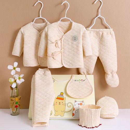 2018礼盒新生儿新款母婴用品春夏衣服纯棉婴儿狗年初生宝宝四季待